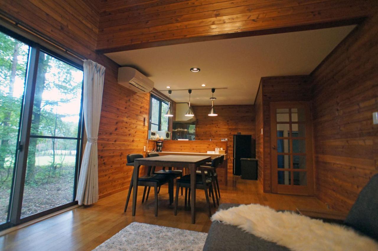 Haruna Wing Private Cottage In The Forest Overlooking The Golf Course Azumaiokozan Exterior foto