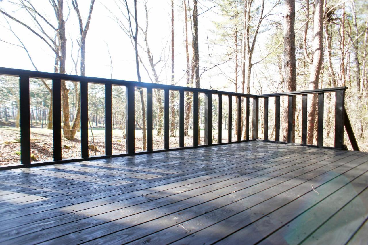 Haruna Wing Private Cottage In The Forest Overlooking The Golf Course Azumaiokozan Exterior foto